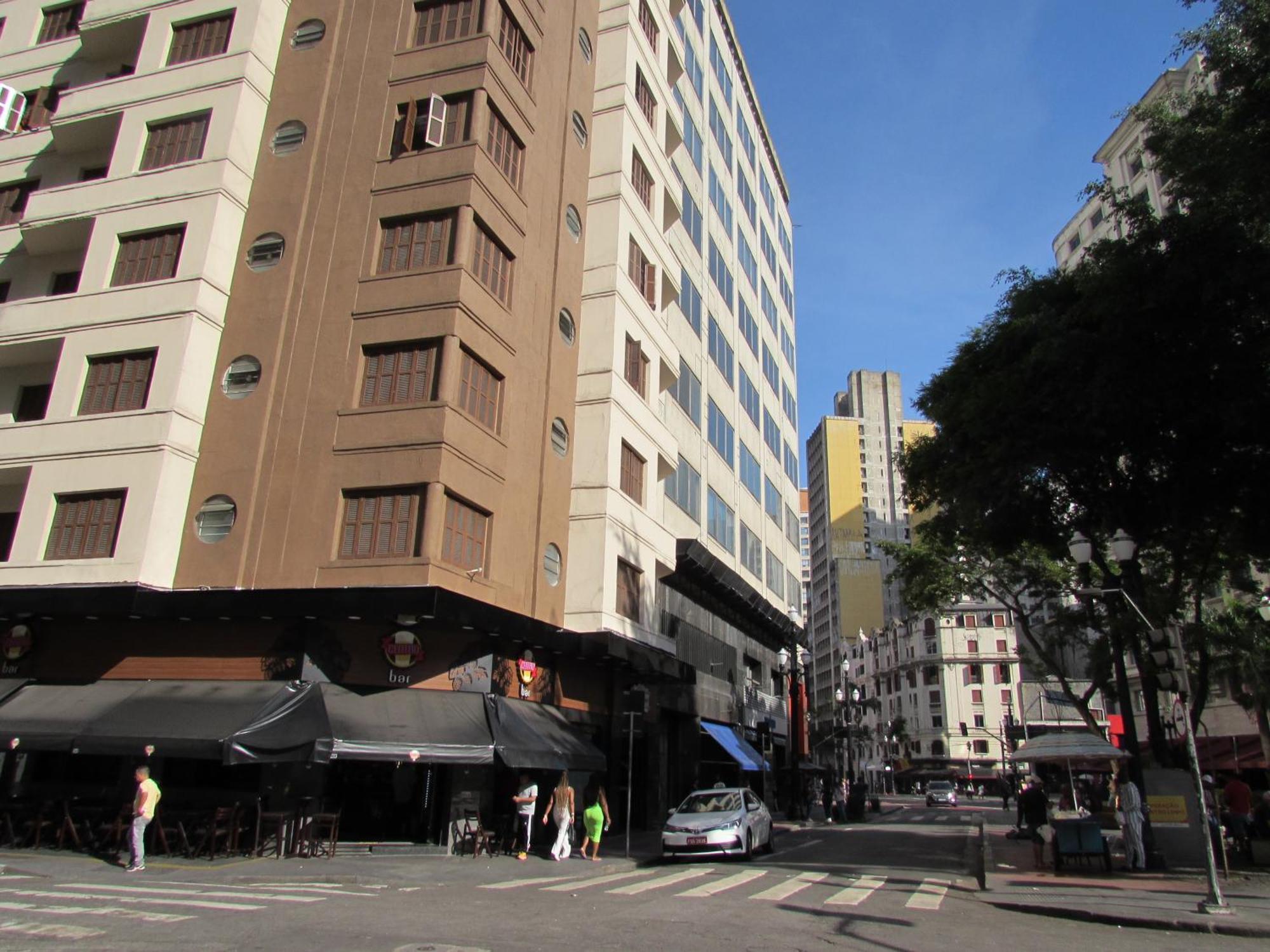 Nebias Palace Hotel Junto Da Avenida Ipiranga Com Sao Joao Em Frente Ao Bar Brahma Sp São Paulo Eksteriør billede